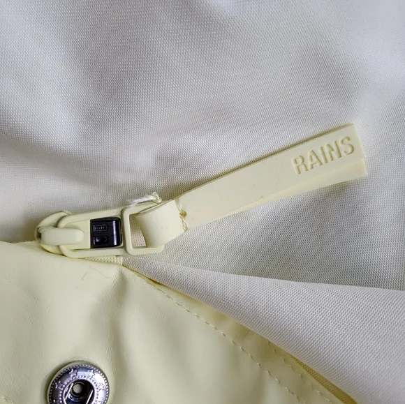 NWT Rains Curve Belted Raincoat Trench, Women's M/L Color Straw - Picture 11 of 15